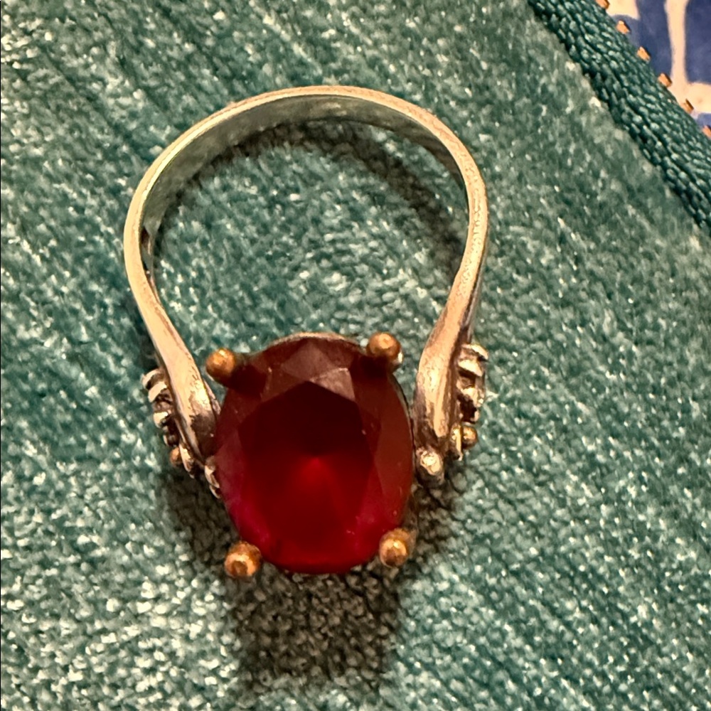 Flip Gemstone Oval Cocktail Ring - Women Jewelry